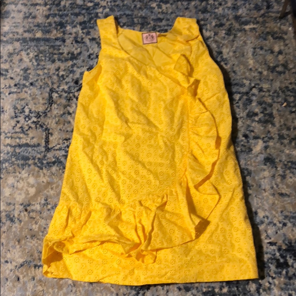 Yellow juicy dress